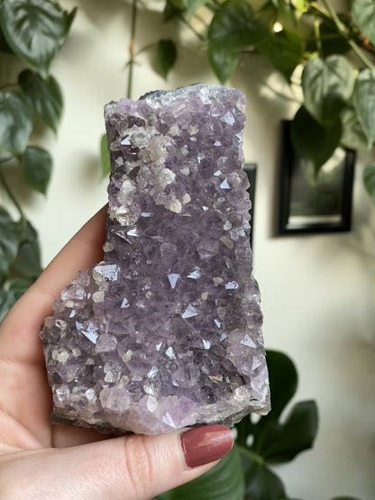 Amethyst mit Calcit 3